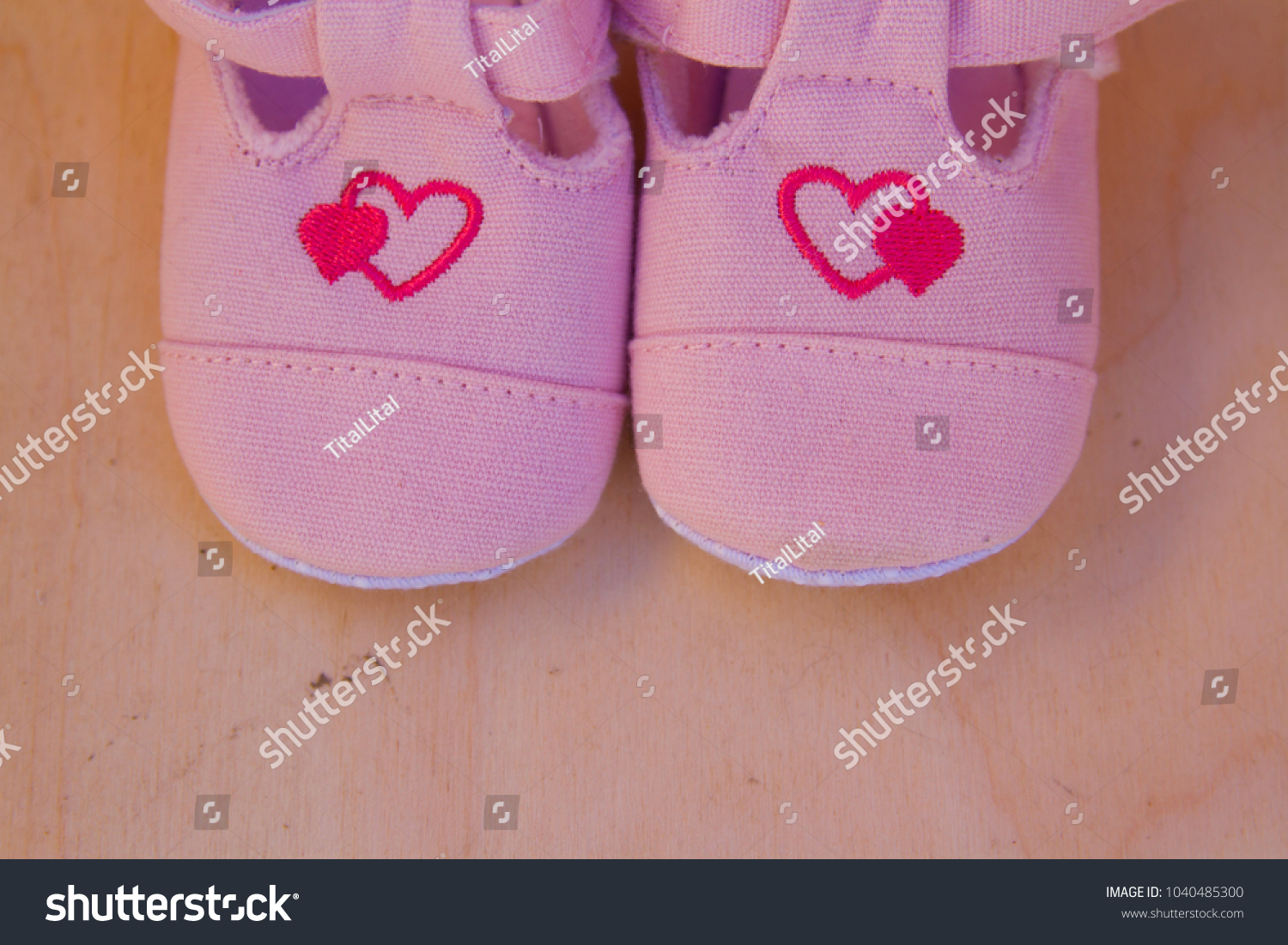 Baby foot love pink #1040485300