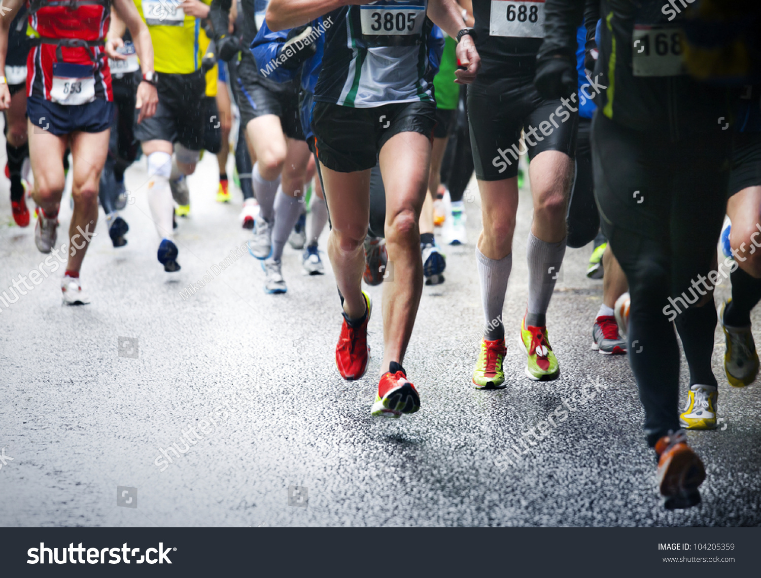 Marathon runners #104205359