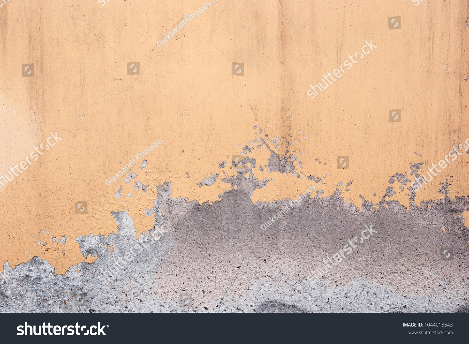 cracked concrete vintage wall background,old wall #1044018643