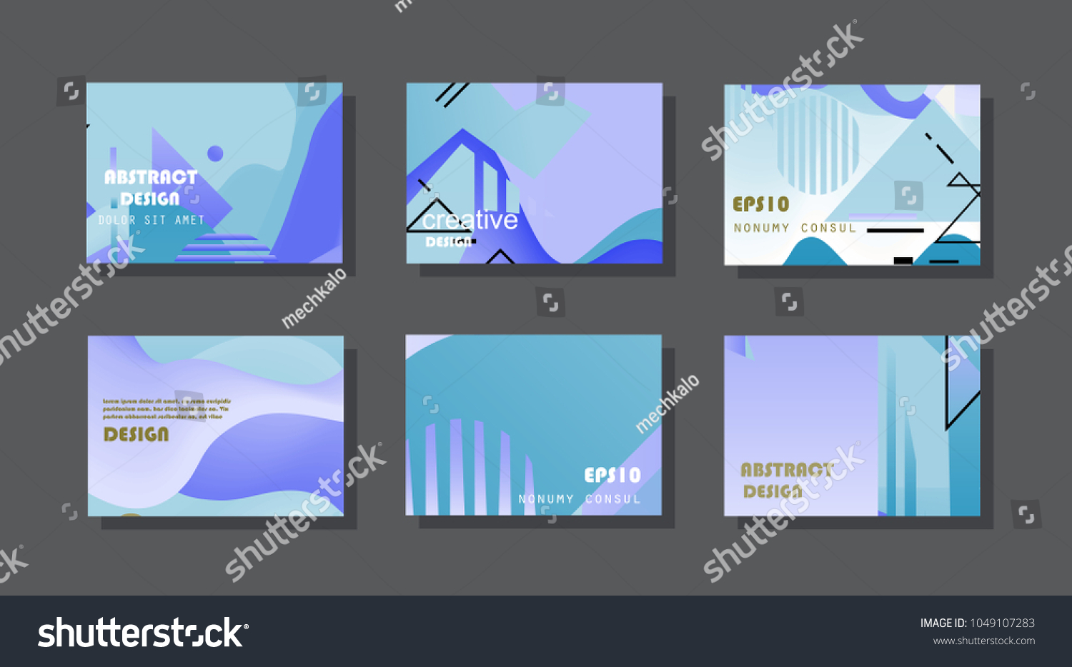 Creative design for cards, banners, brochures, - Royalty Free Stock ...