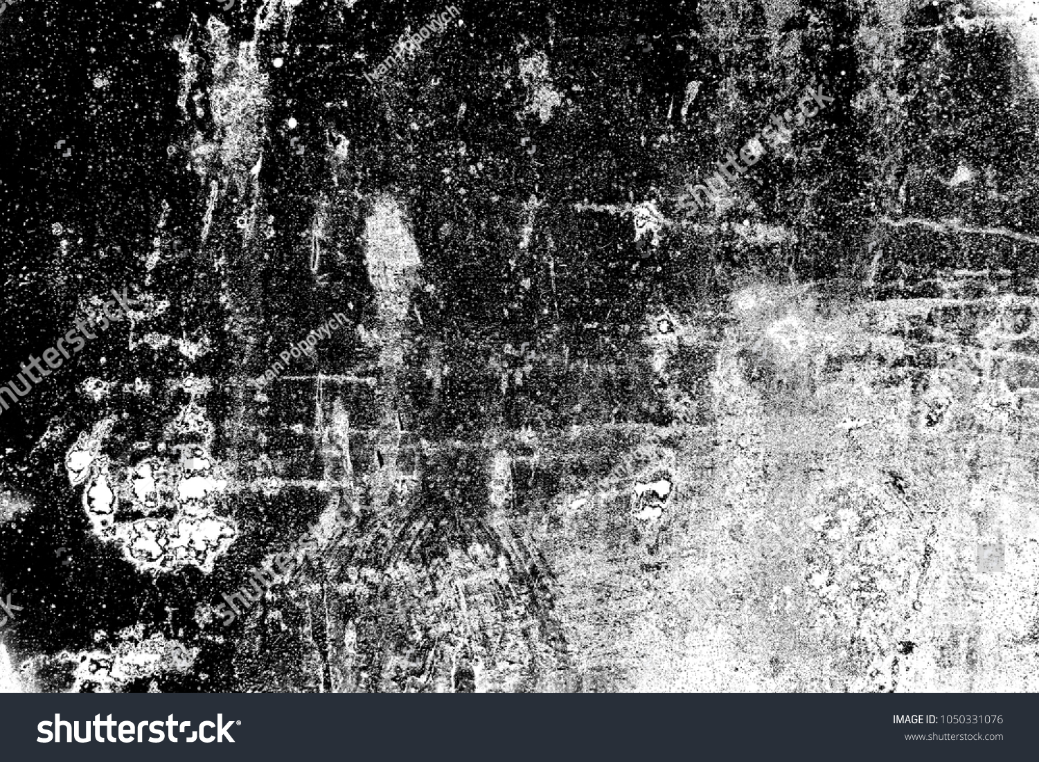 Abstract background. Monochrome texture. Image includes a effect the black and white tones. #1050331076
