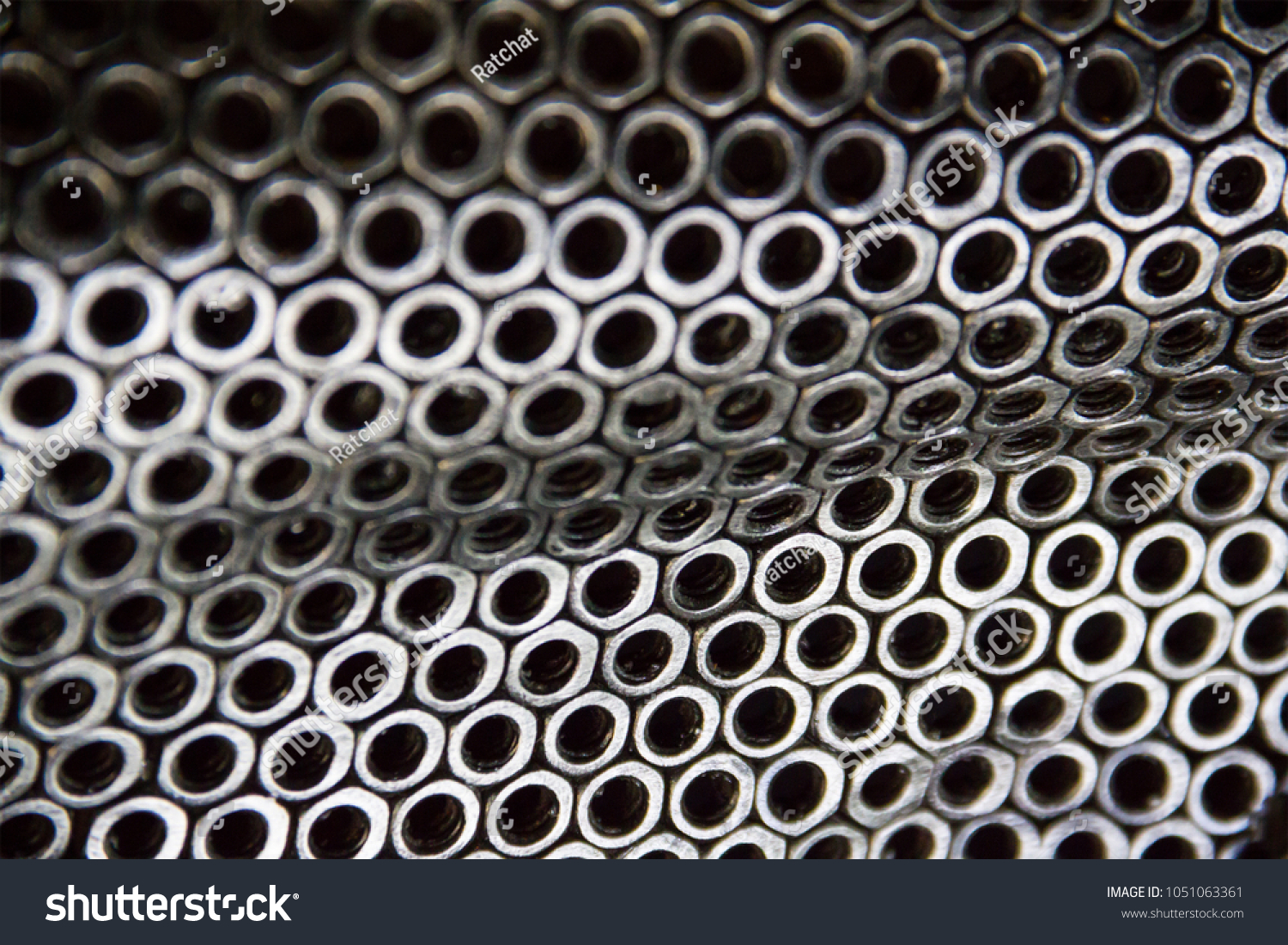 metal abstract curve background and texture, curve steel  backdrop #1051063361