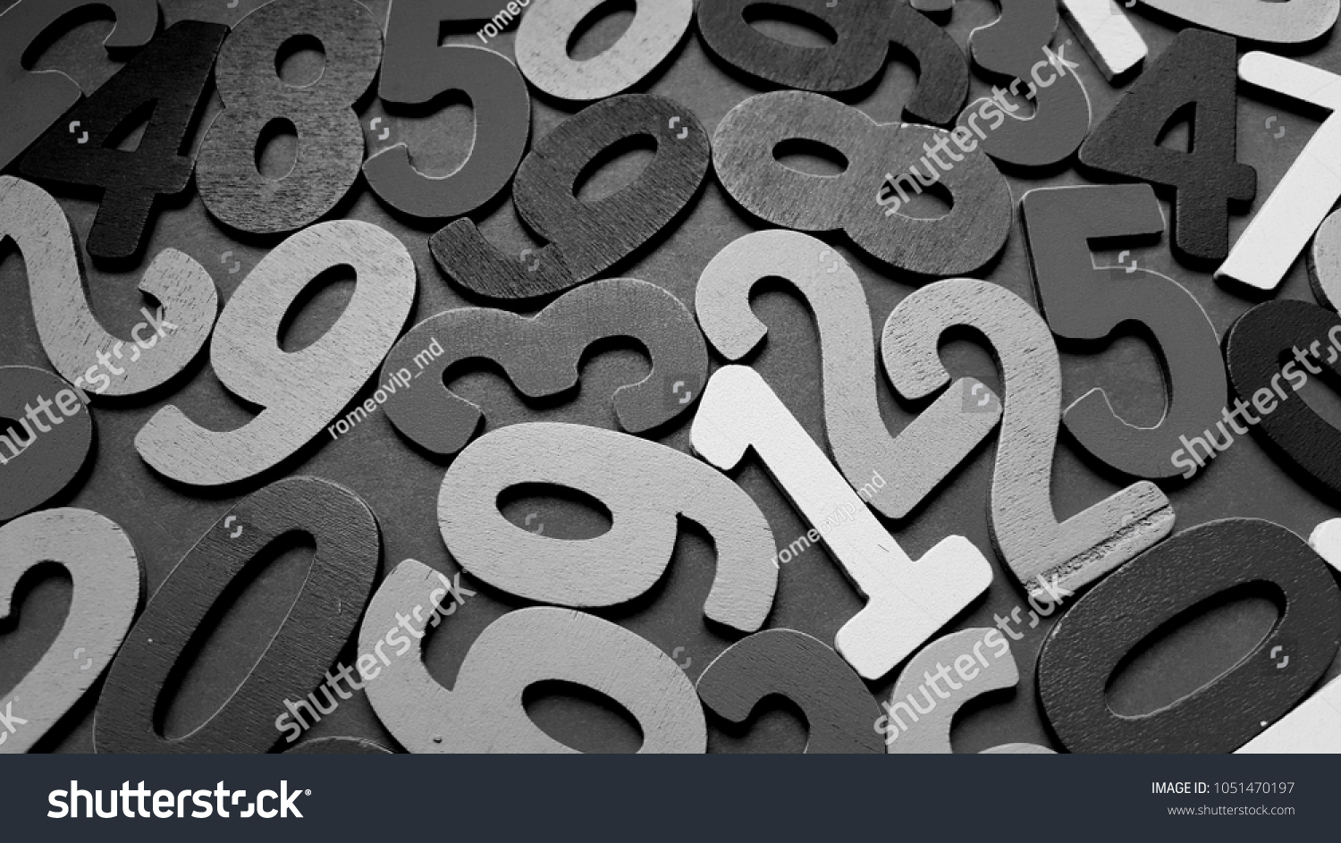 Background of numbers. from zero to nine. Background with numbers. Numbers texture #1051470197