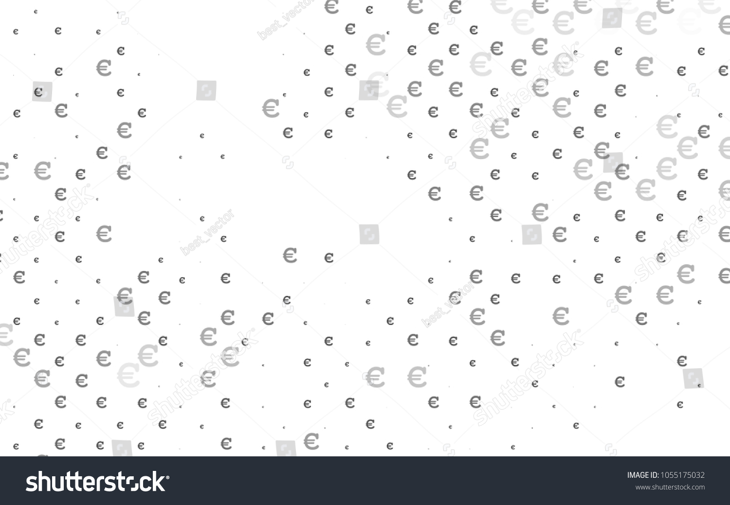 Light Silver, Gray vector template with cryptocurrency. Abstract illustration with colored financial digital symbols. Smart design for your business advert of economic, wealth. #1055175032