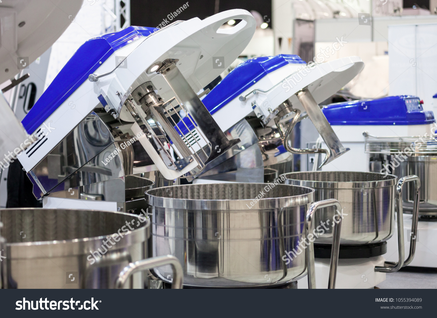 Machines in food factory, confectionery industry #1055394089