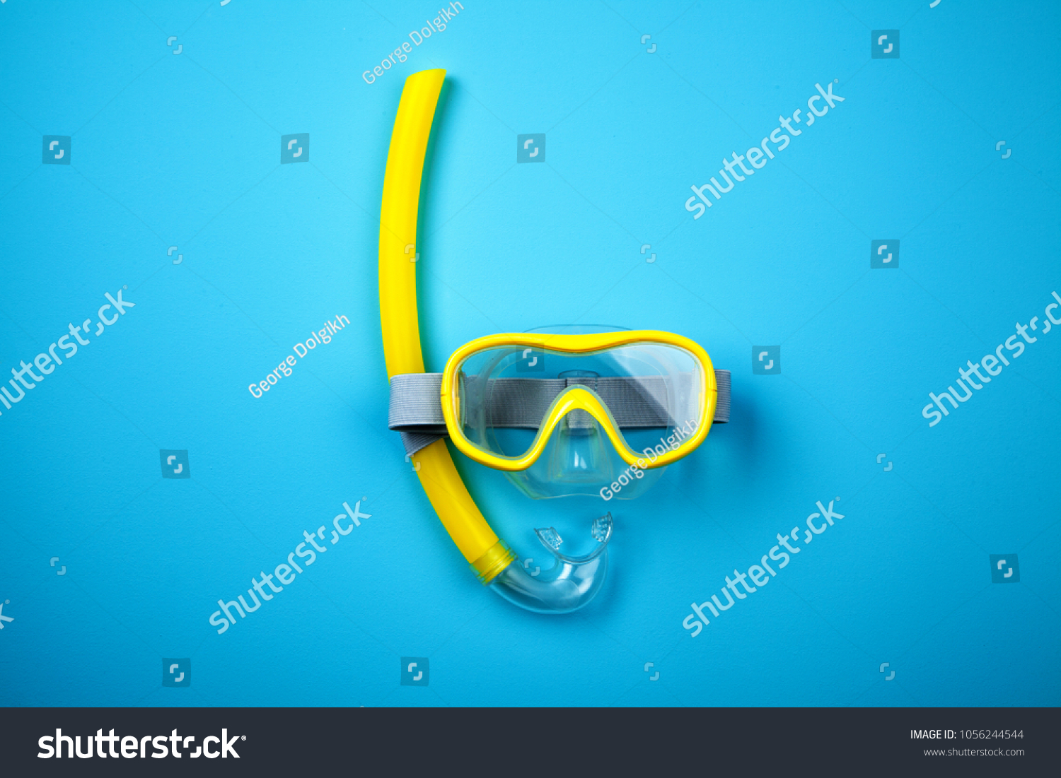Snorkeling mask and tube #1056244544