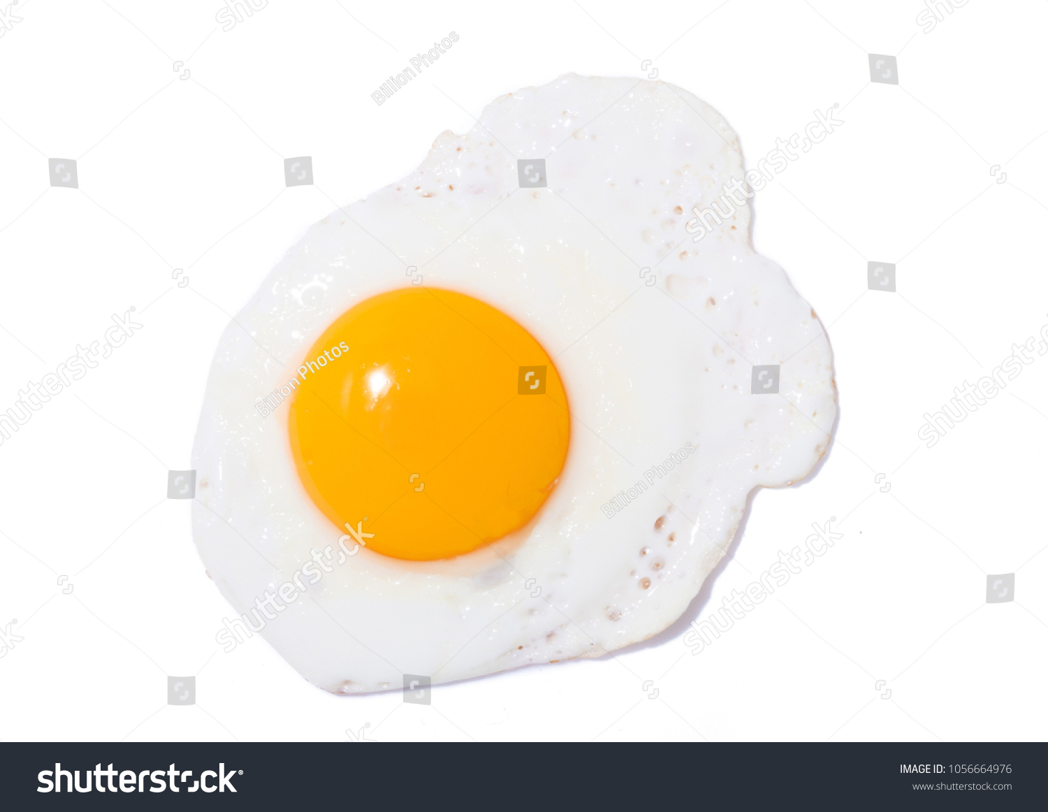 Fried yellow egg #1056664976
