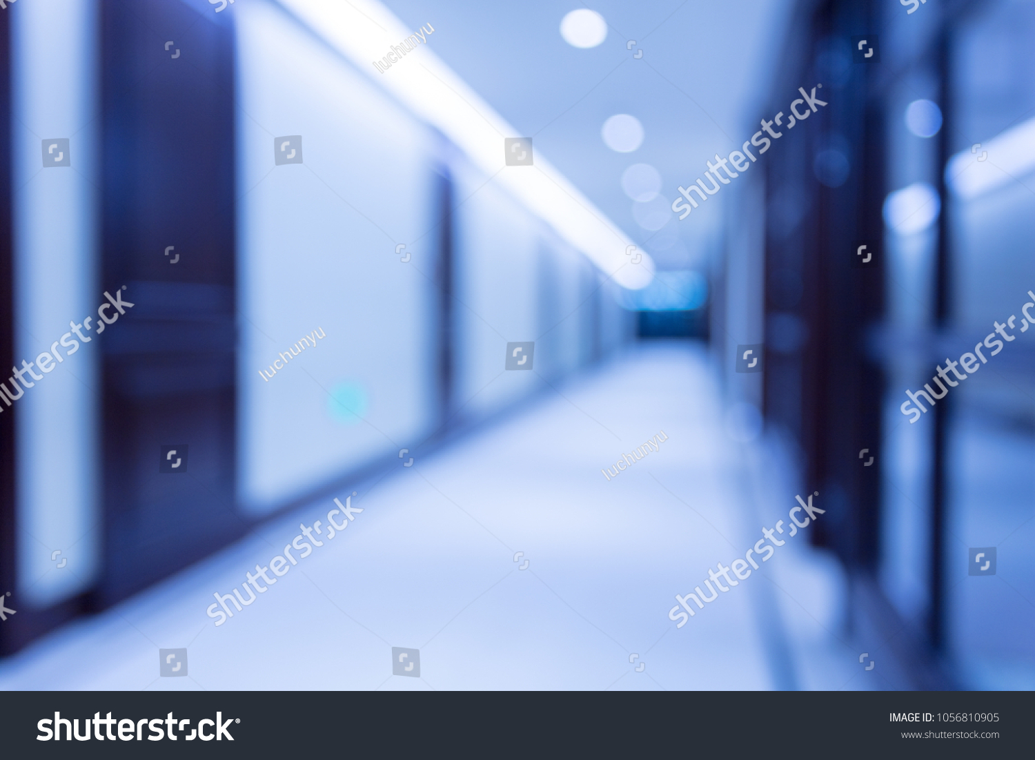 Corridor with blurred background #1056810905