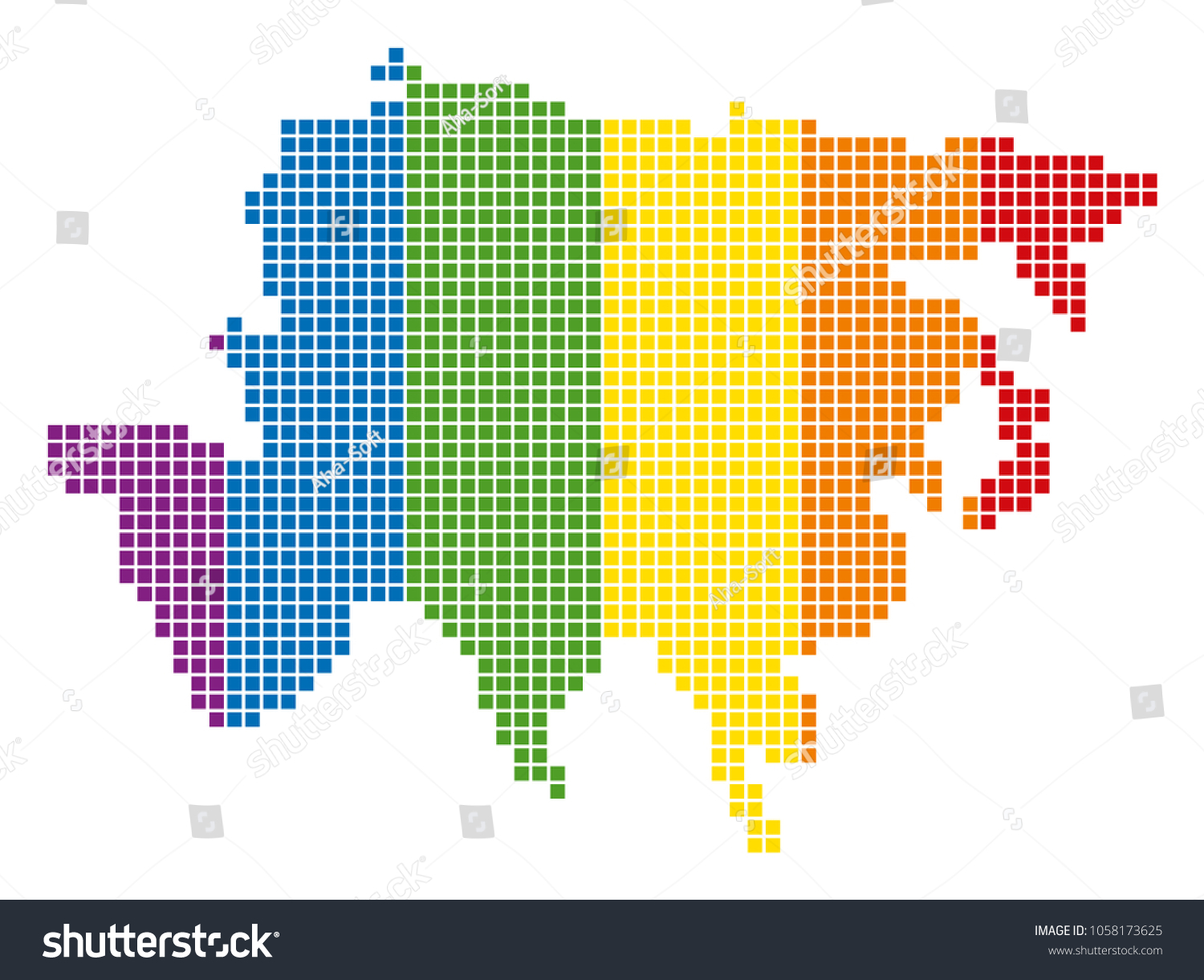 A Dotted Lgbt Asia Map For Lesbians Gays Royalty Free Stock Vector 1058173625 1646