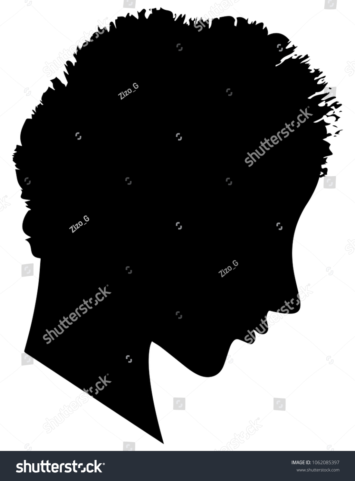 Dtawing silhouette boy - Royalty Free Stock Vector 1062085397 - Avopix.com