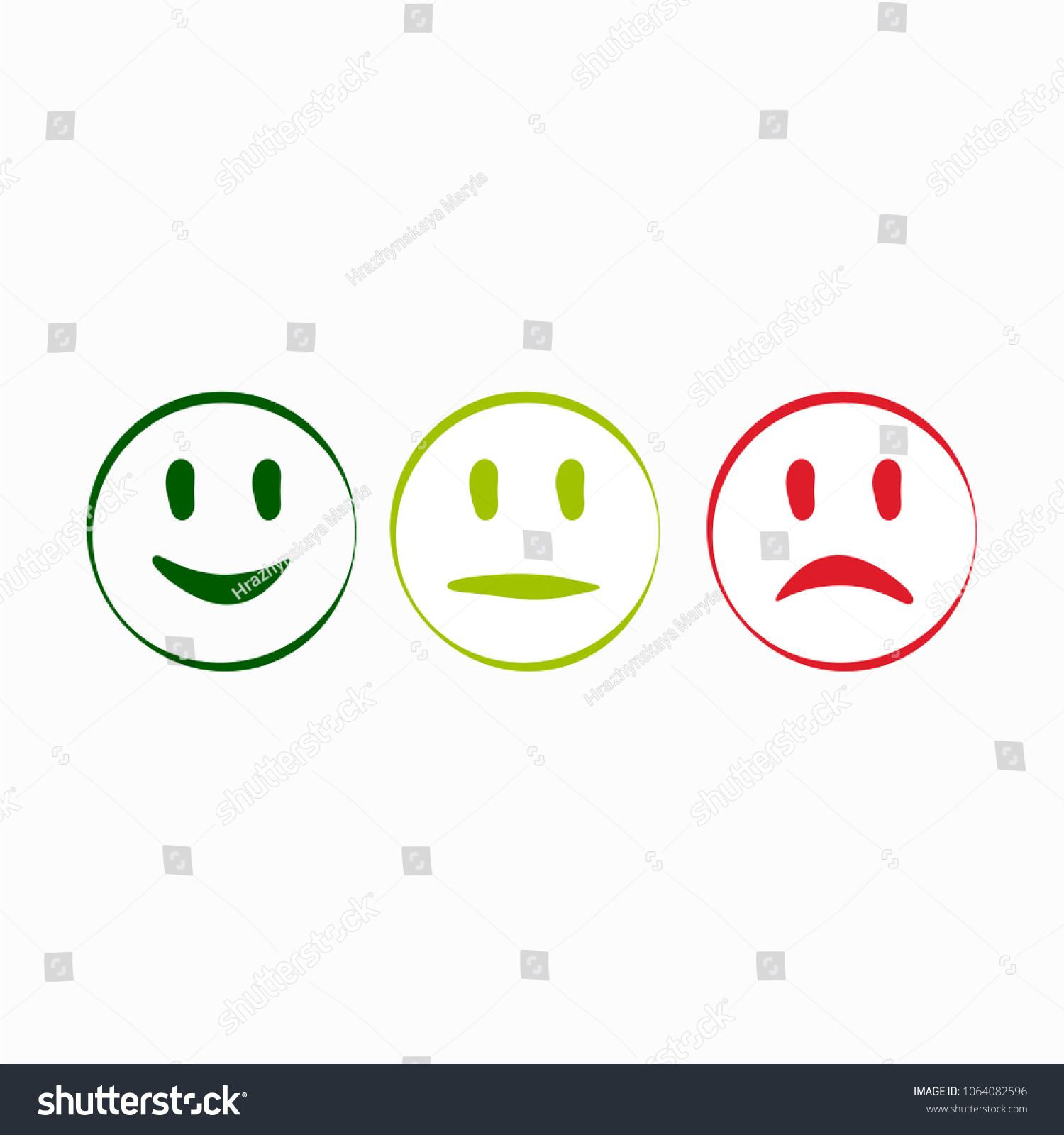 smile emoji  sad cheerful serious #1064082596