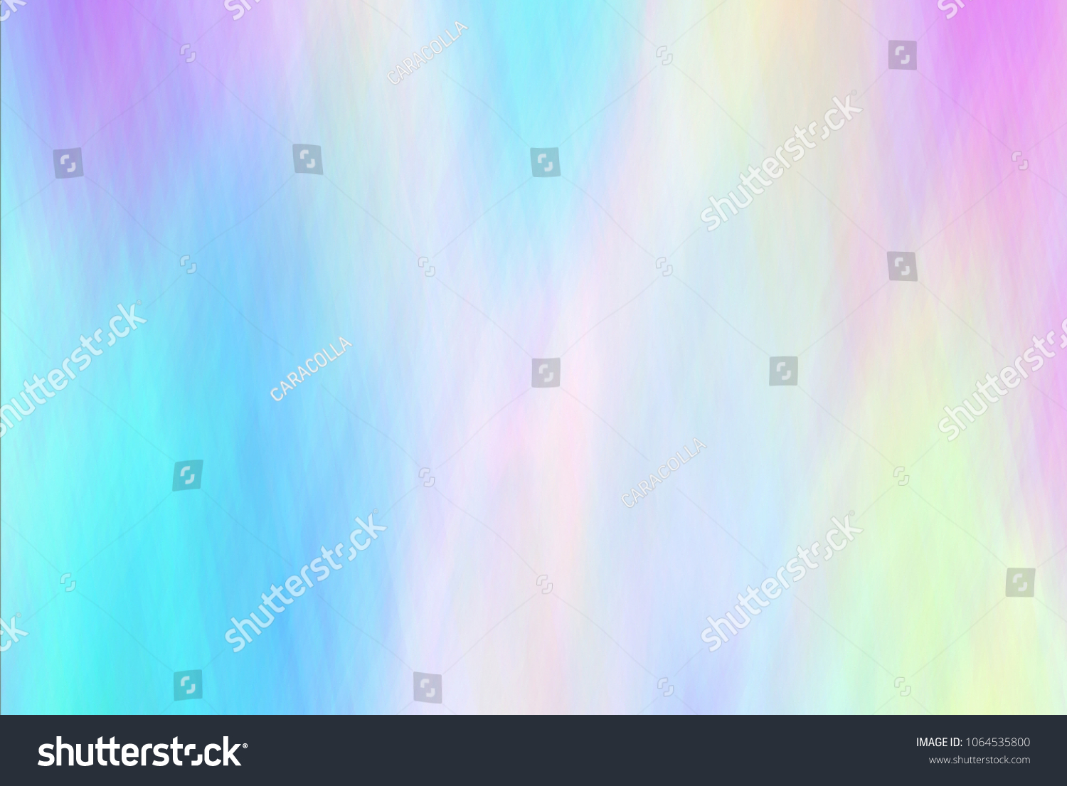 Punchy pastel trendy background. Holographic Foil. Wonderful magic retro 80s, 90s background. Very beautiful iridescent  wallpaper. Chameleon paper