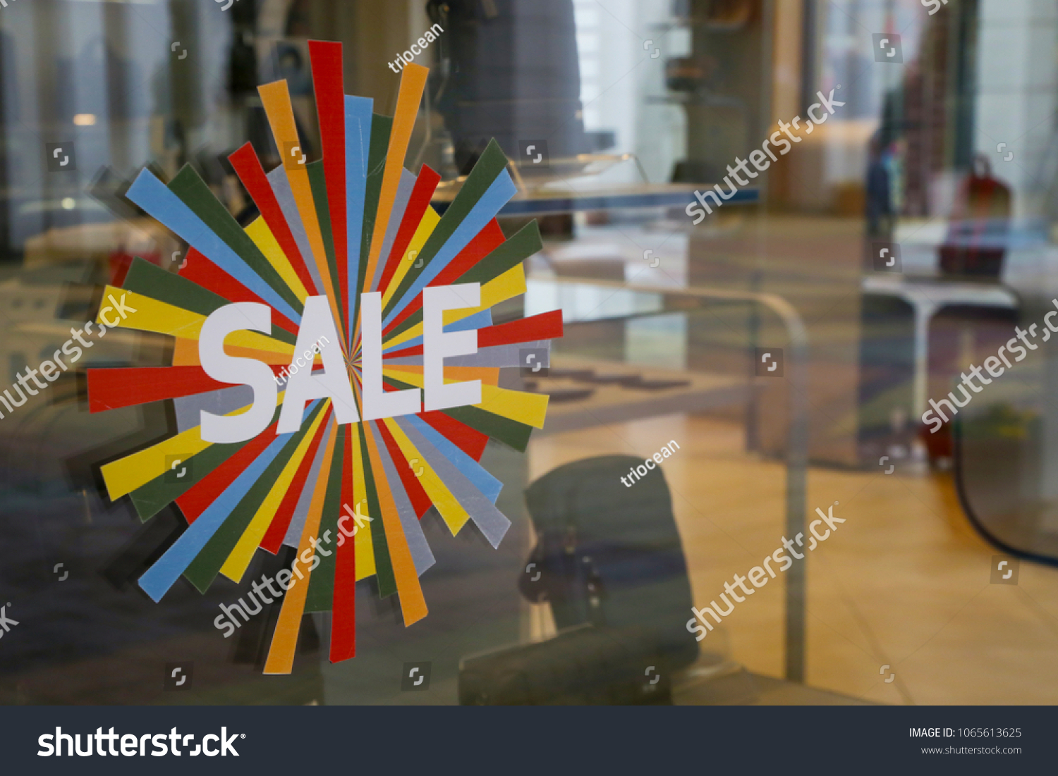 Sale signs - shopping concept #1065613625