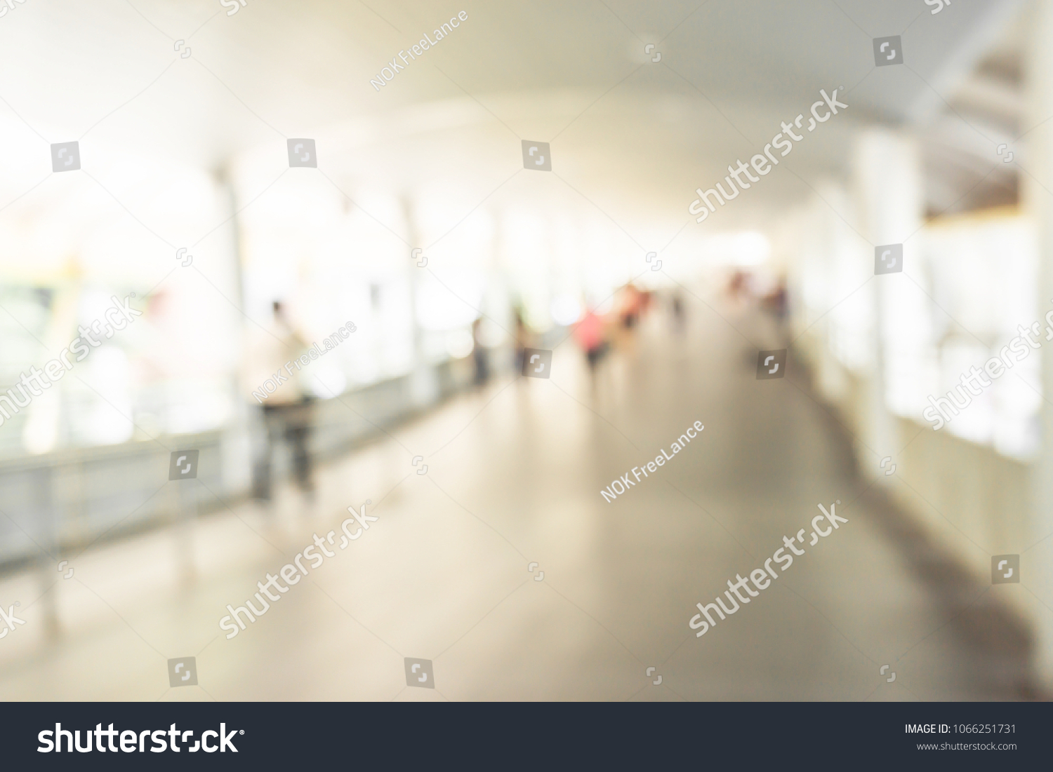 Background image blurred inside the mall for the background. #1066251731