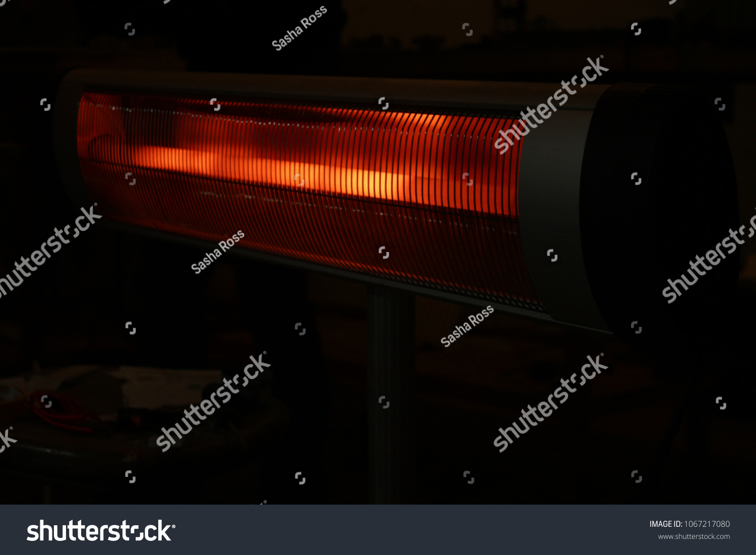 infrared heater glows in the dark #1067217080