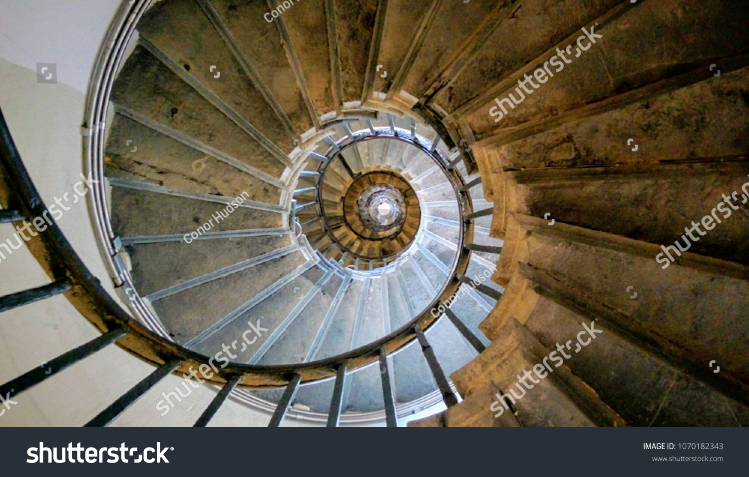Spiral in London looking up to the sky , stair way to heaven infinite #1070182343