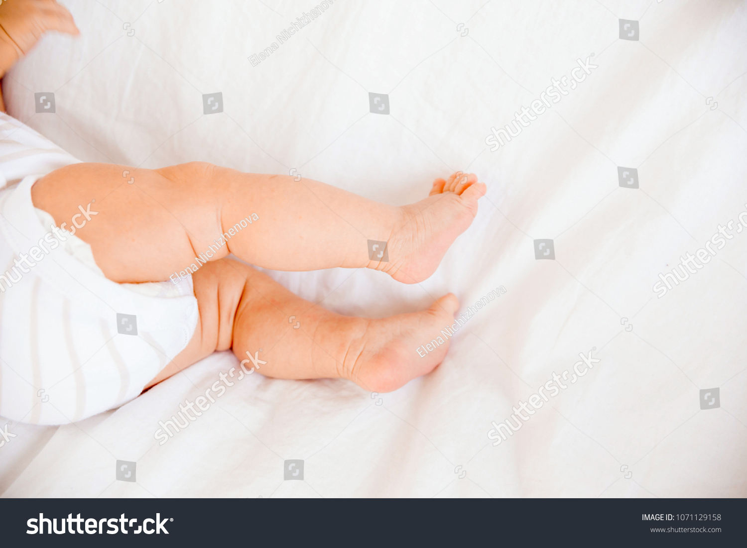 Newborn infant baby #1071129158