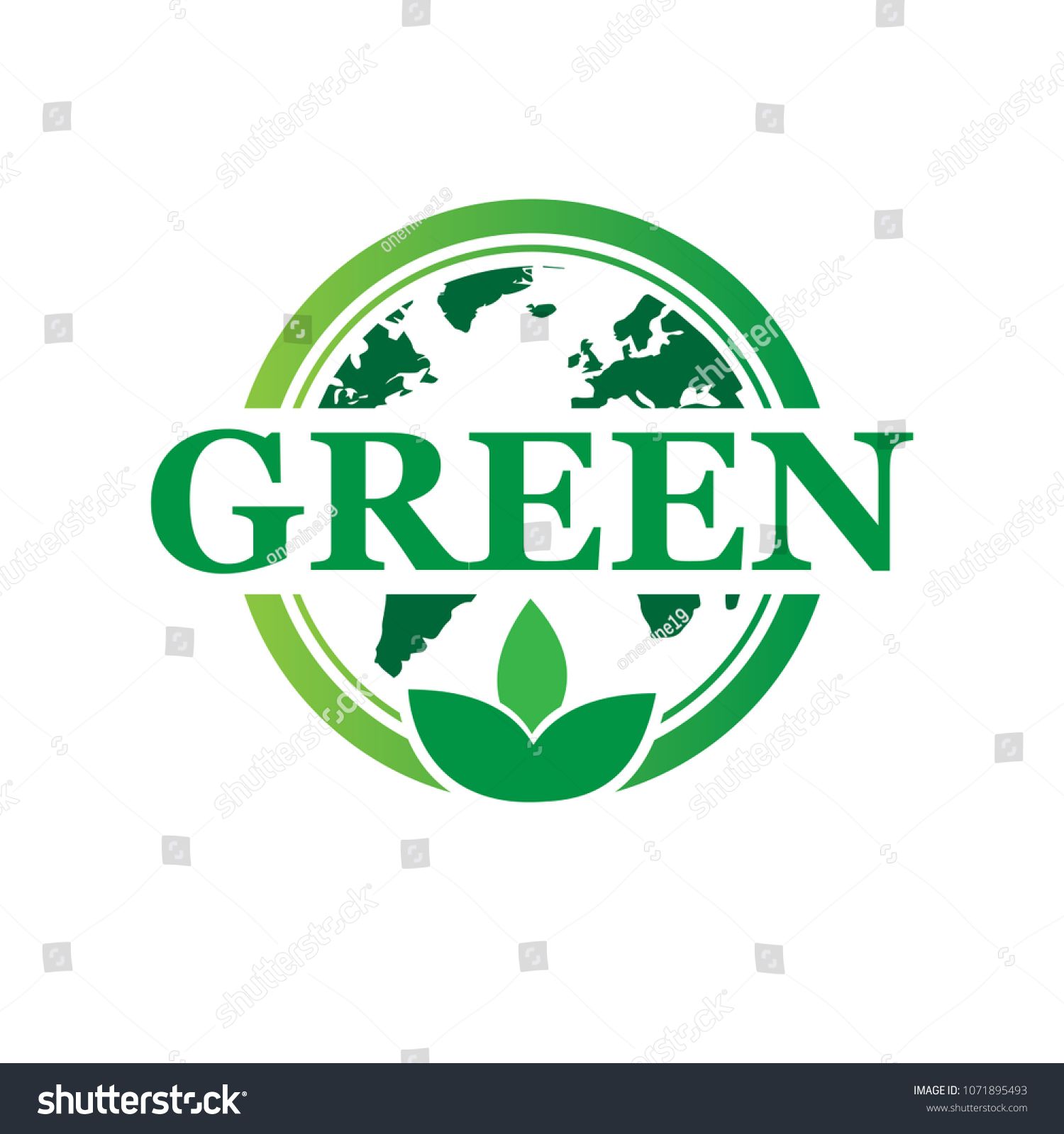 eco world logo #1071895493