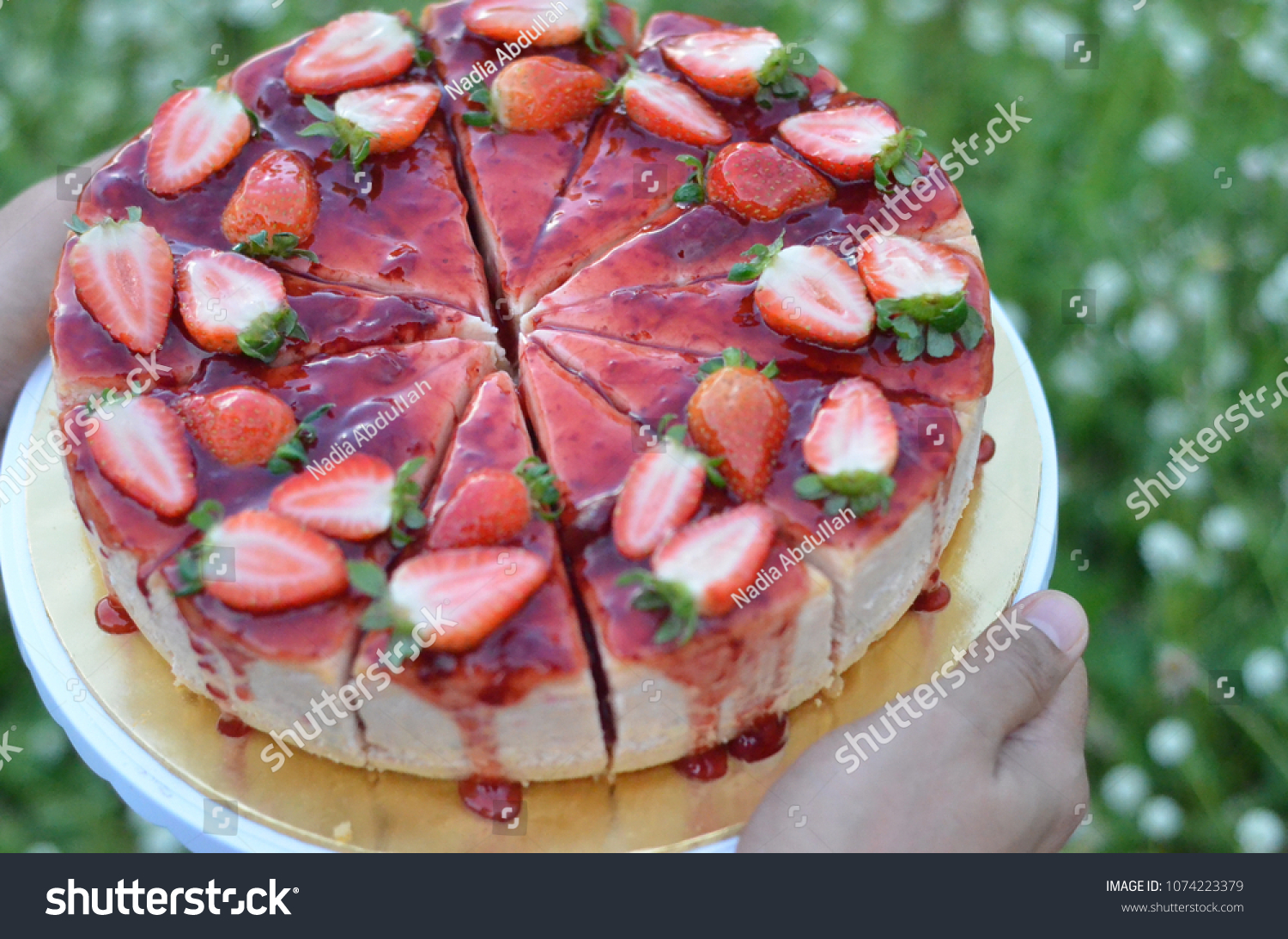 Summer berries cheesecake #1074223379