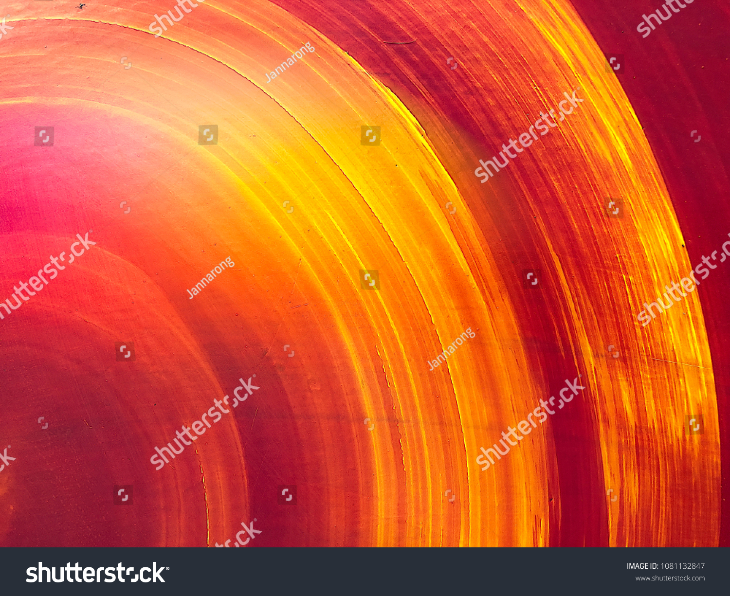 Circular painted flat background #1081132847