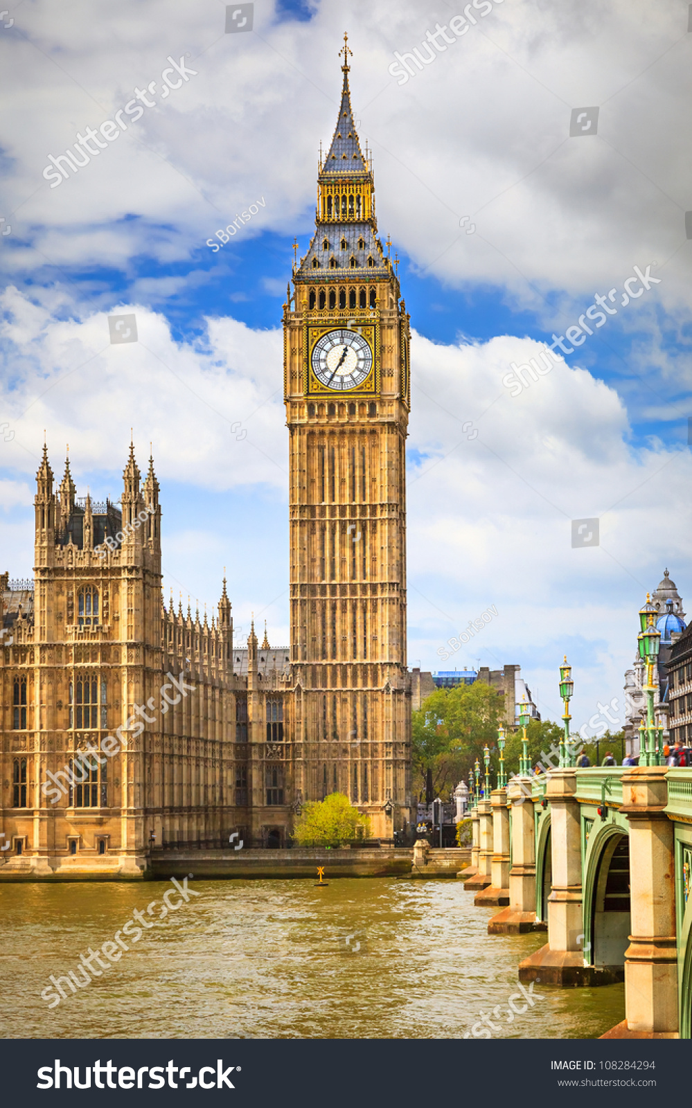 Big Ben in London, UK #108284294