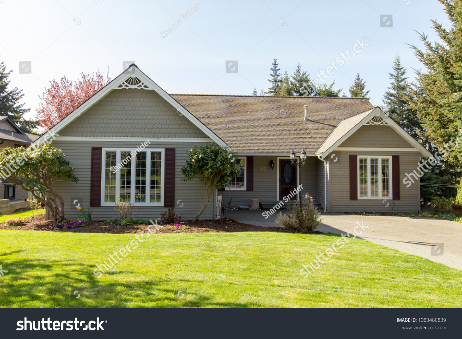 Residential suburban home #1083480839