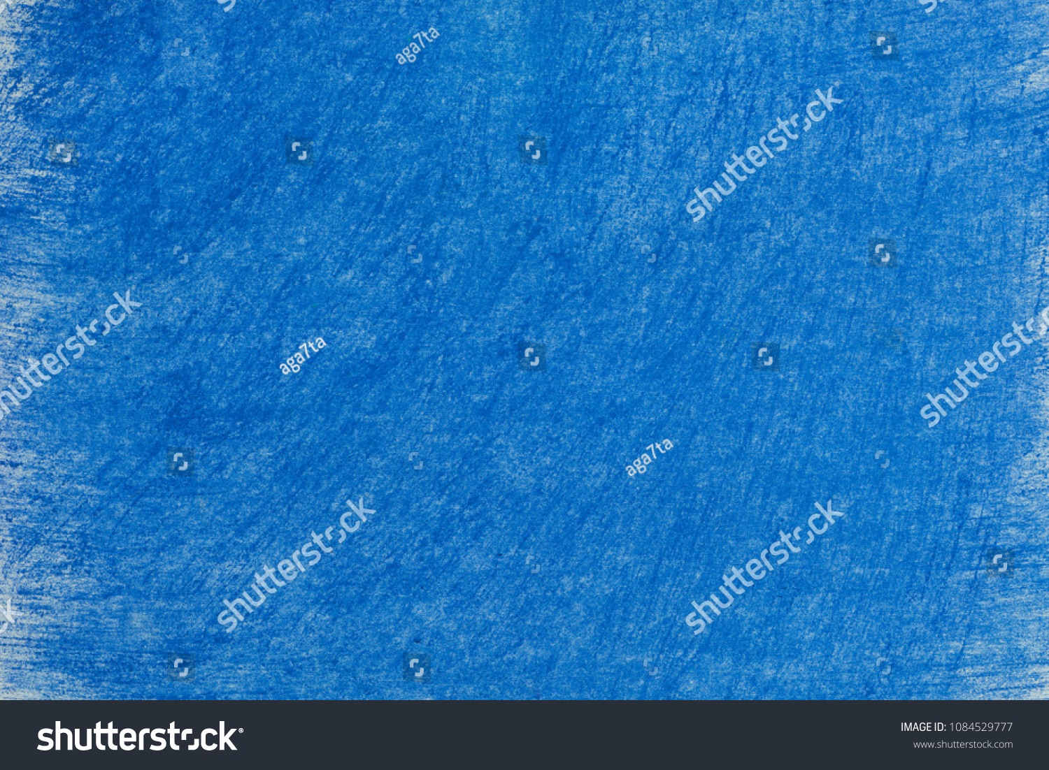 art blue color pastel crayon background texture #1084529777