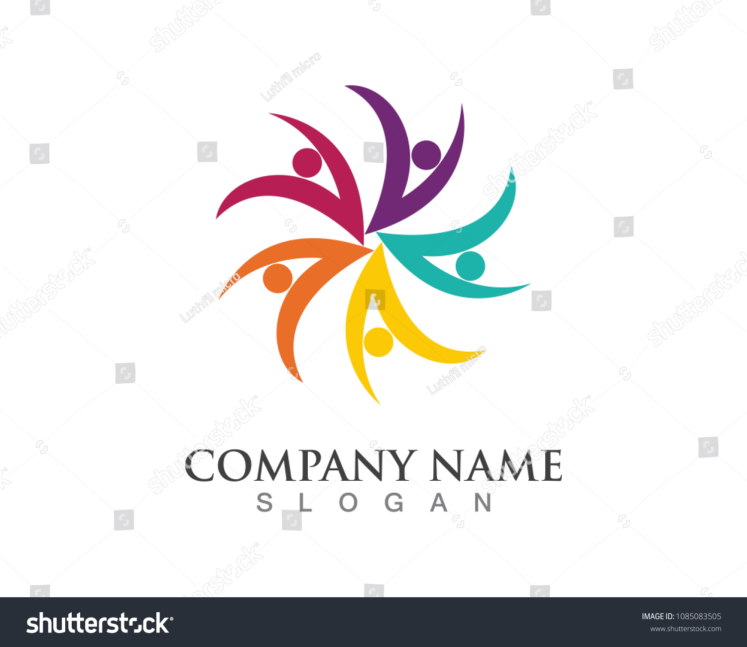 community care logos - Royalty Free Stock Vector 1085083505 - Avopix.com
