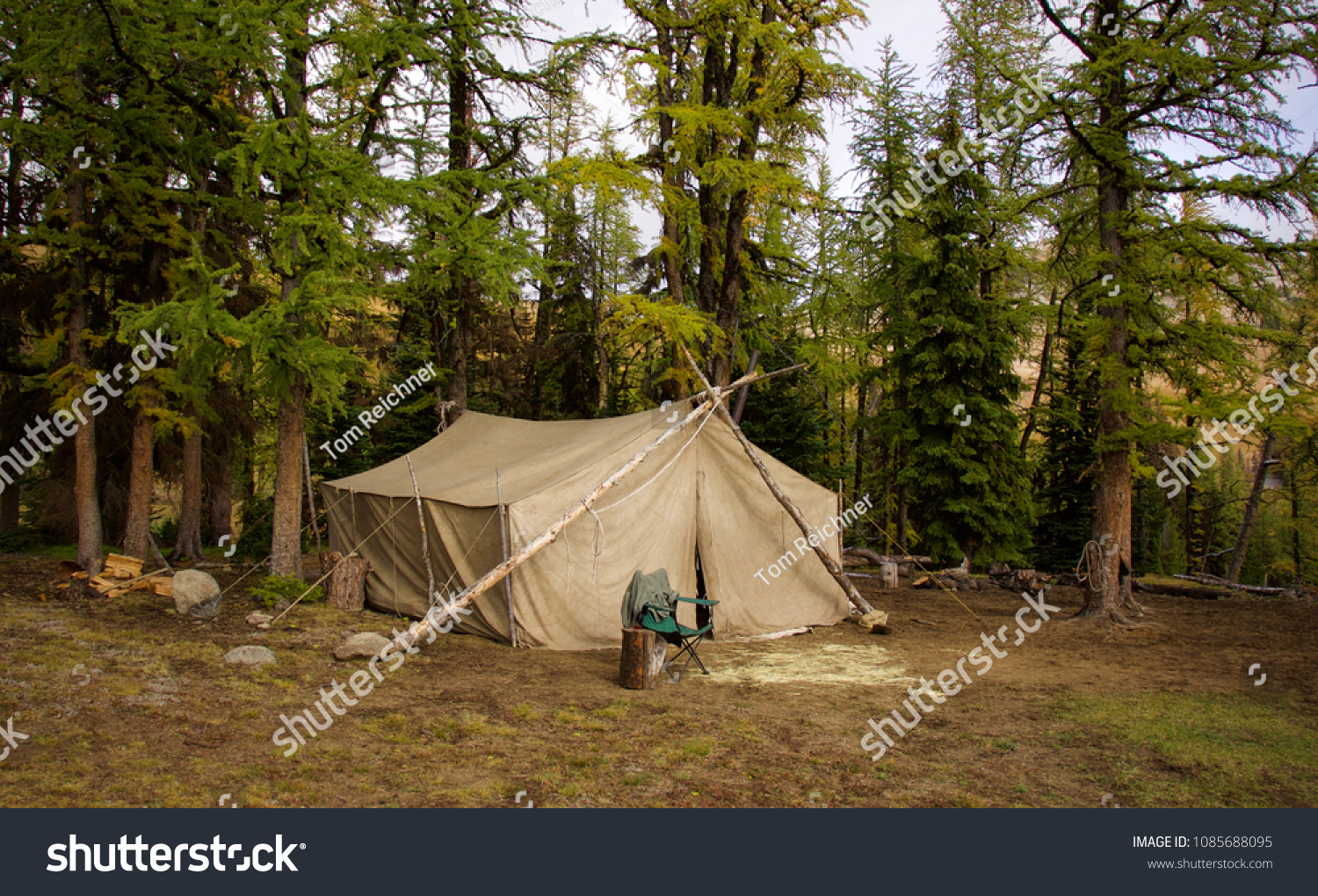 Wall tent pack trip - camping in the Pasayten Wilderness Area   #1085688095