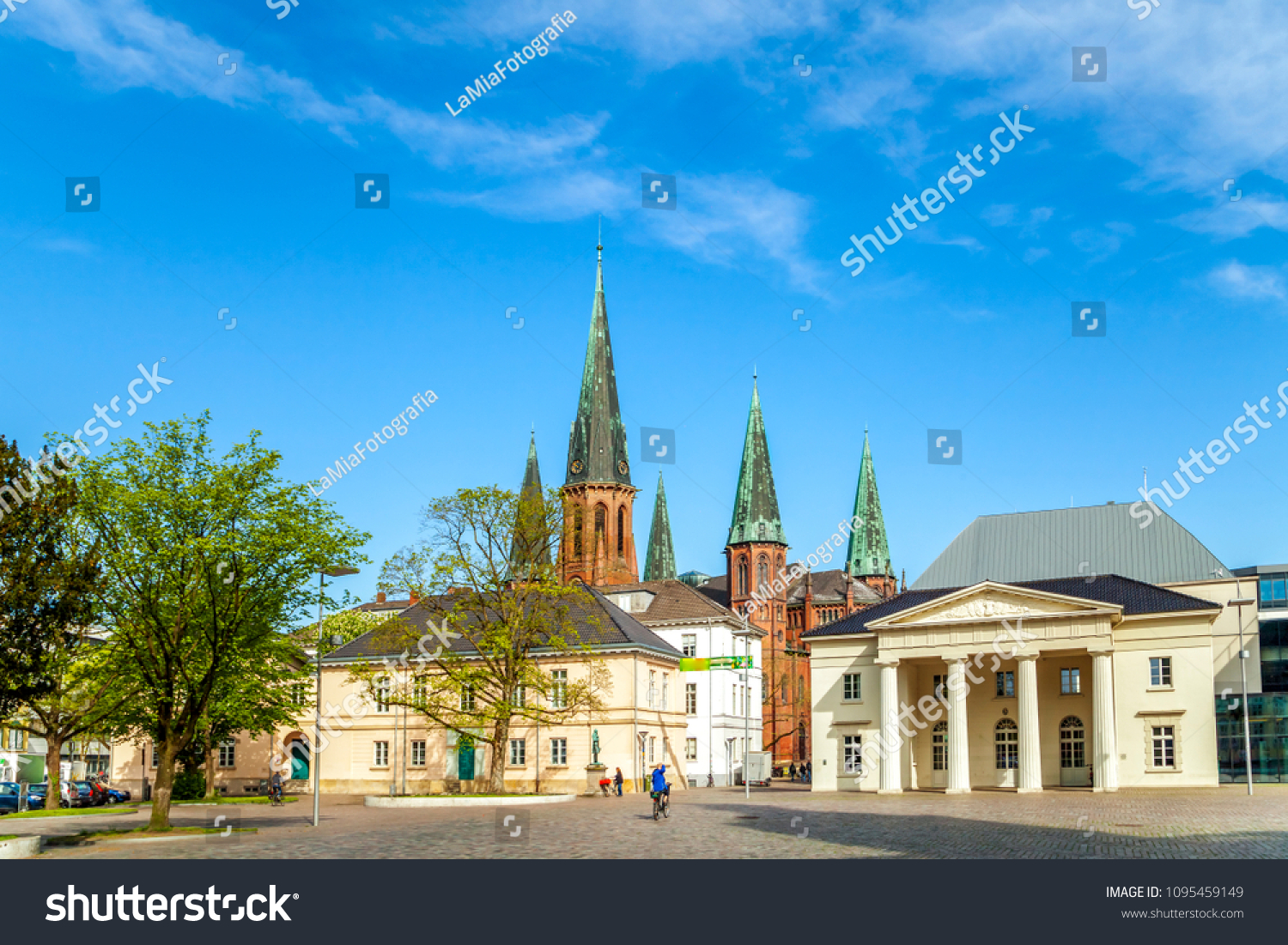 Oldenburg, Castle, Church, Germany  #1095459149
