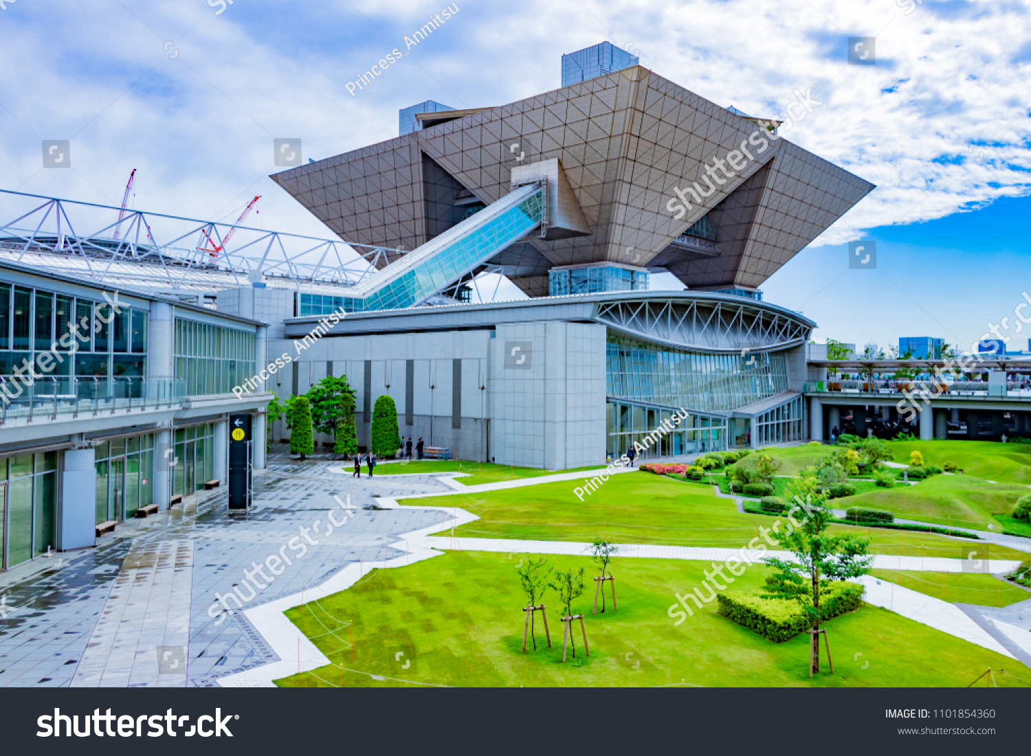 Scenery of the building group near Tokyo Big Sight #1101854360