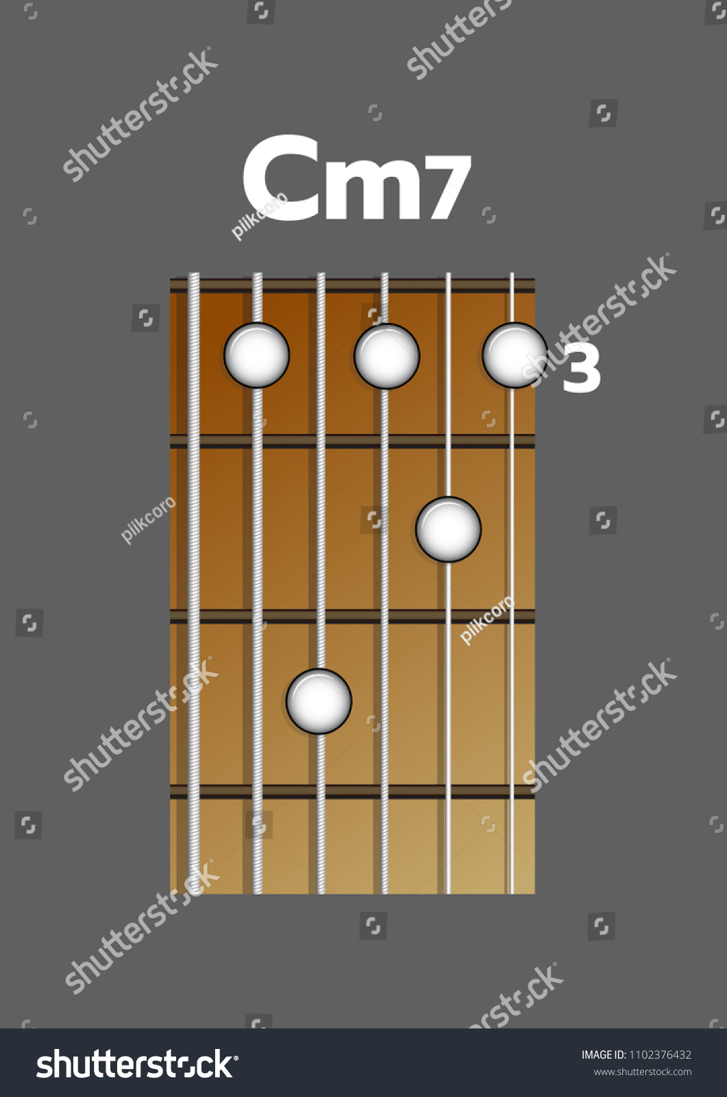 Chord Diagram Tab Tabulation Finger Chart Royalty Free Stock Vector 1102376432 2702