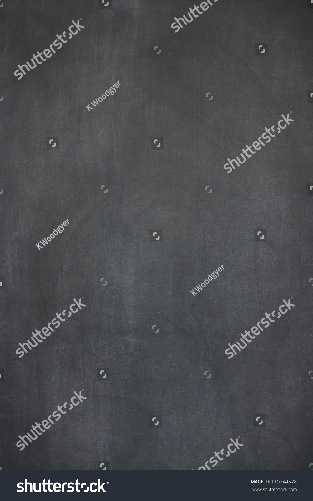 blank slightly dirty blackboard / chalkboard #110244578