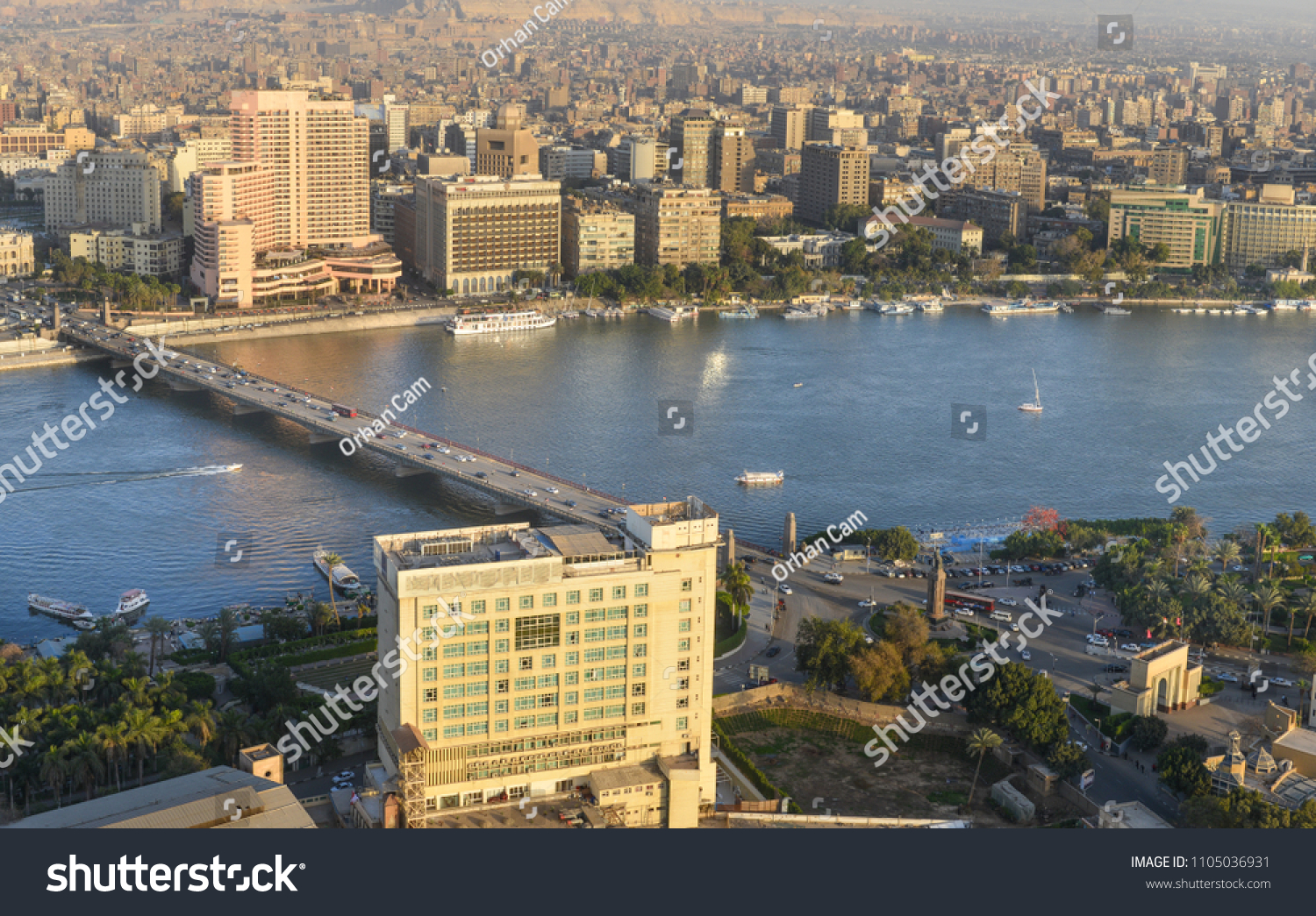Cairo skyline - Cairo, Egypt #1105036931