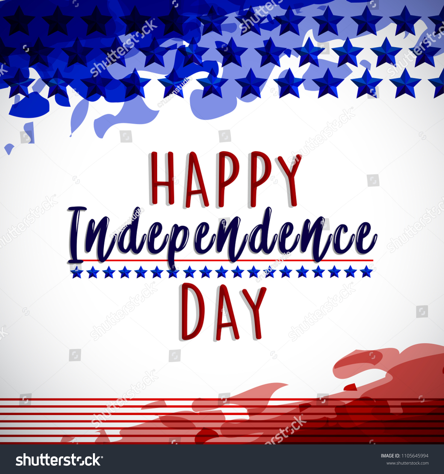 4th of July, Independence Day Banner background, - Royalty Free Stock ...