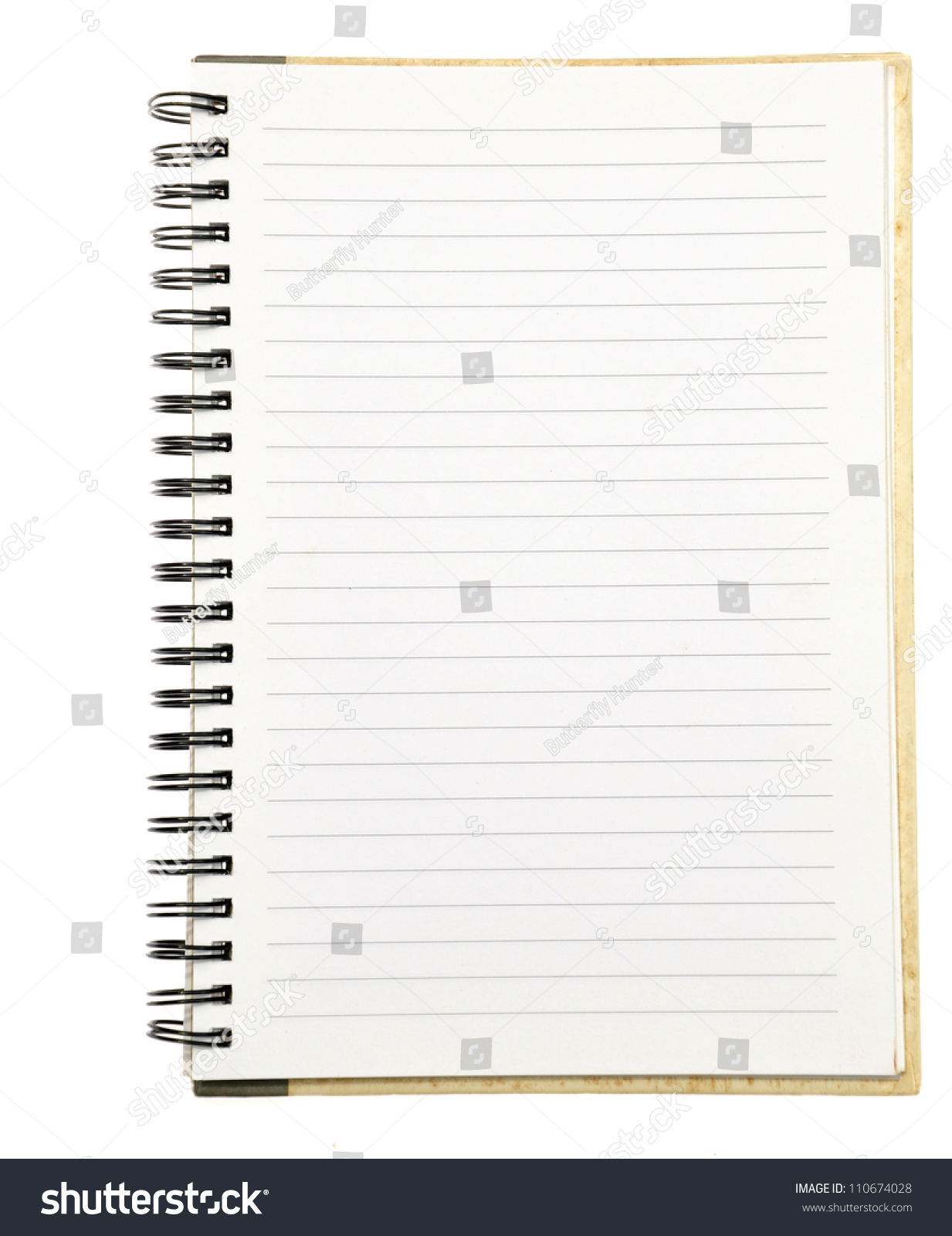 paper notebook right page #110674028