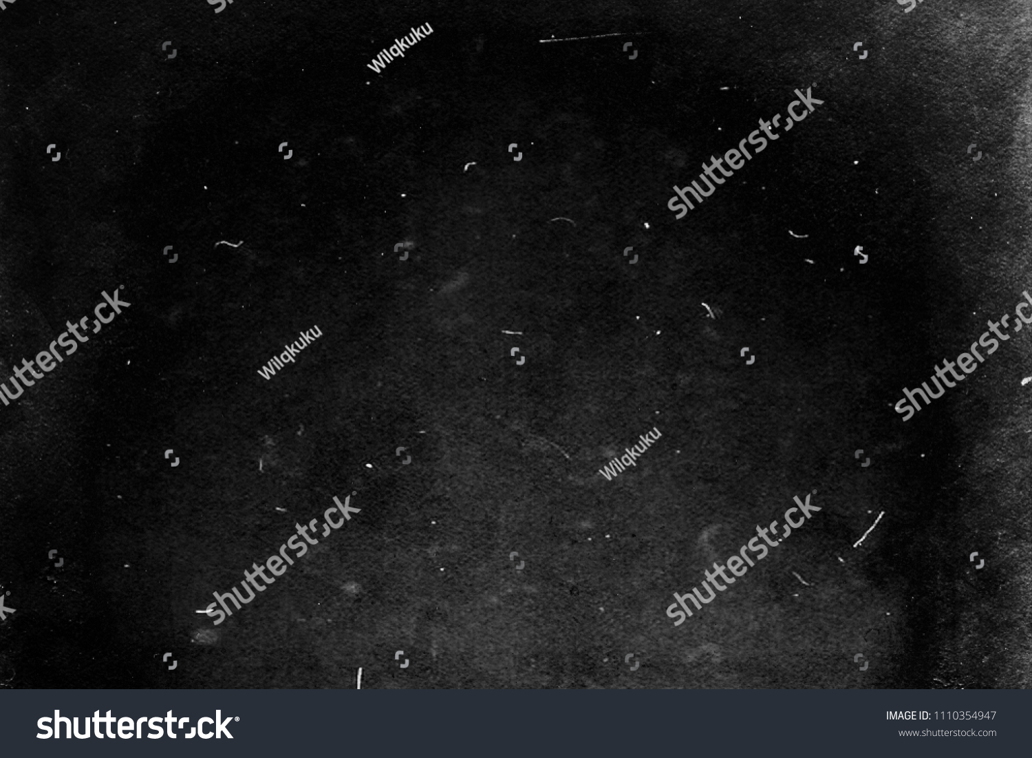 Grunge black scratched background, old film effect, distressed scary texture #1110354947