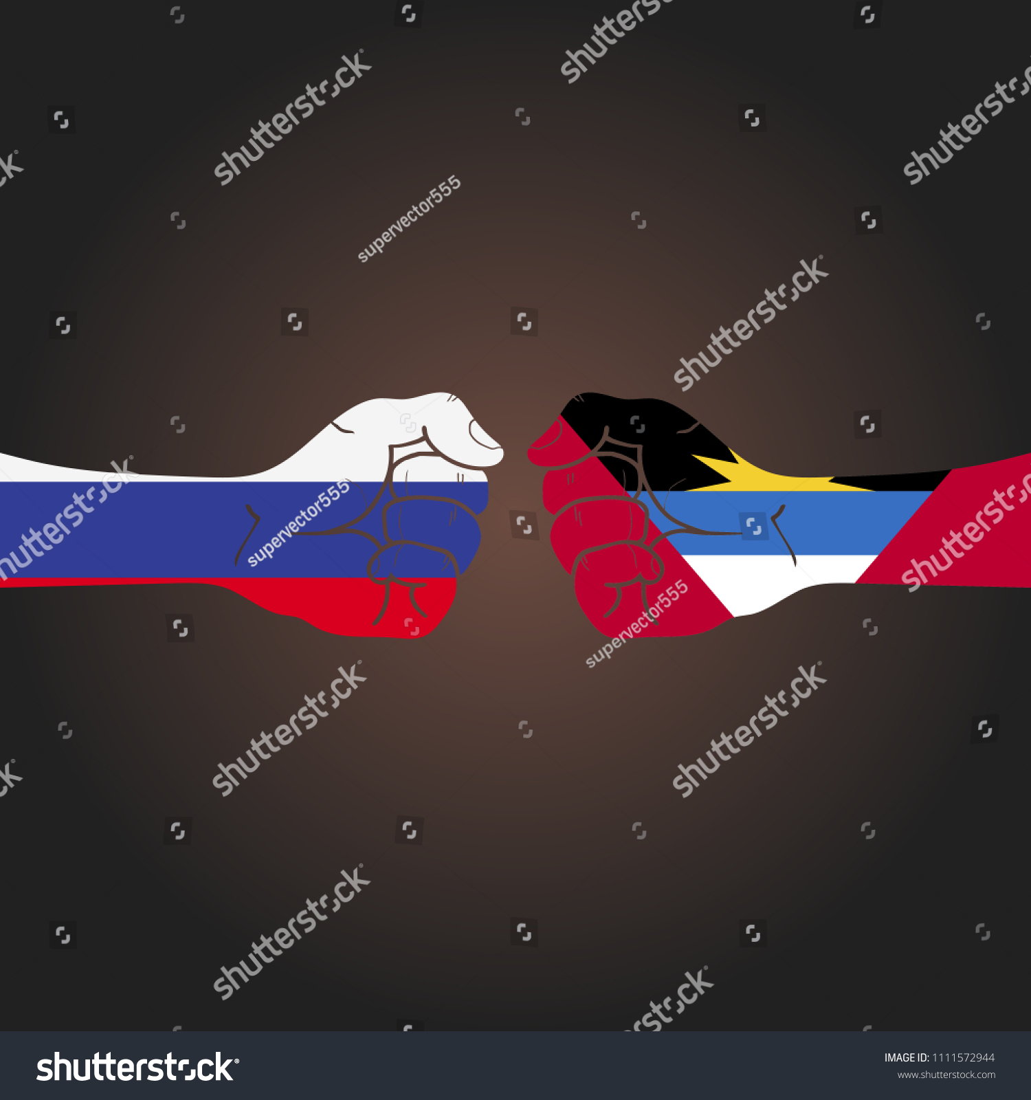 Conflict between countries: Russia vs Antigua and Barbuda #1111572944