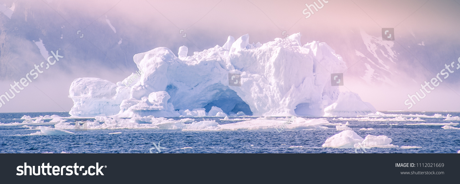 iceberg and climate change Banner #1112021669