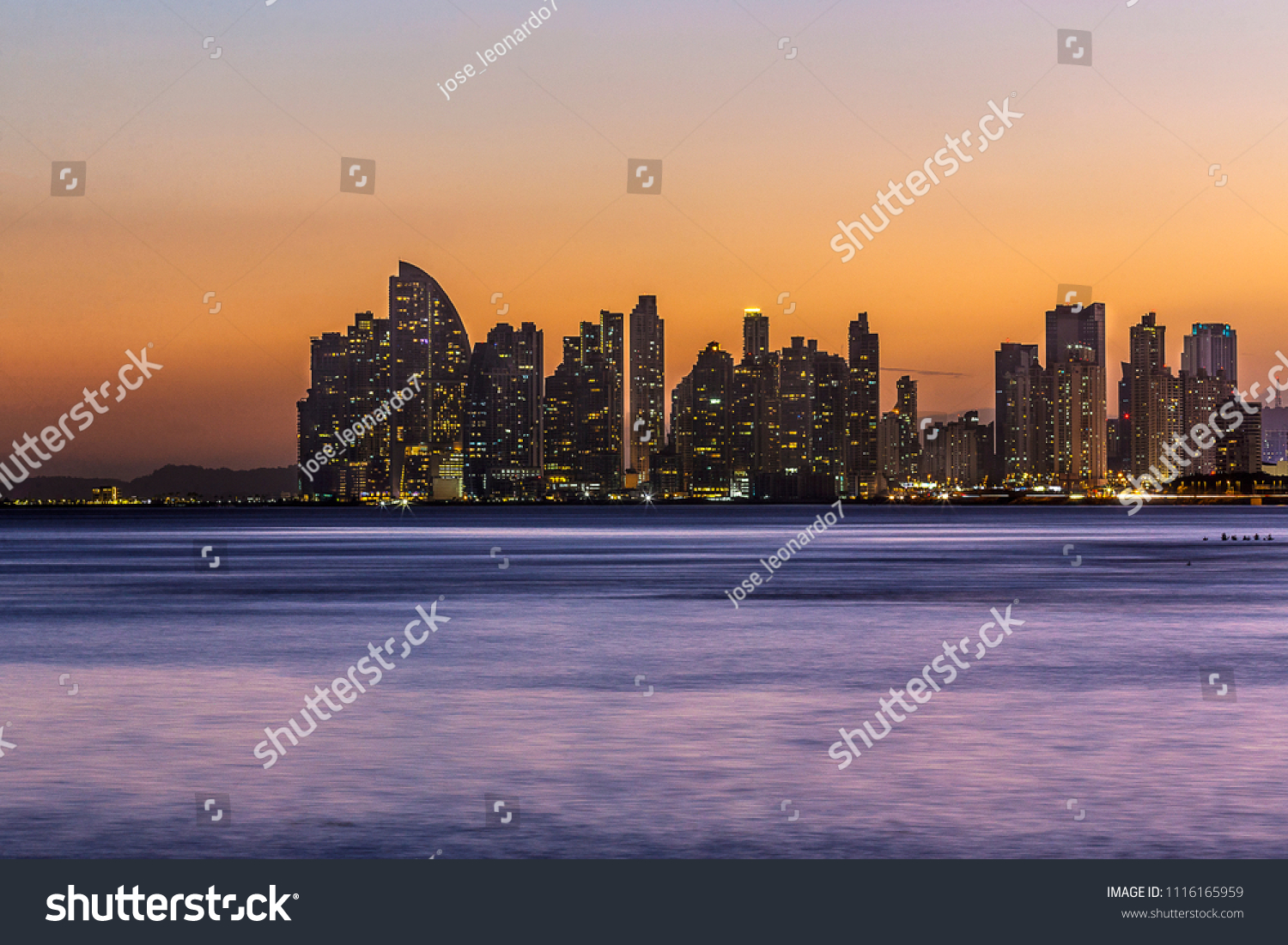 Panama City Skyline #1116165959