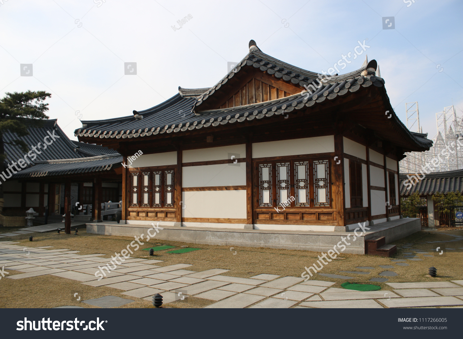 traditional Korean style house, tourist attraction #1117266005
