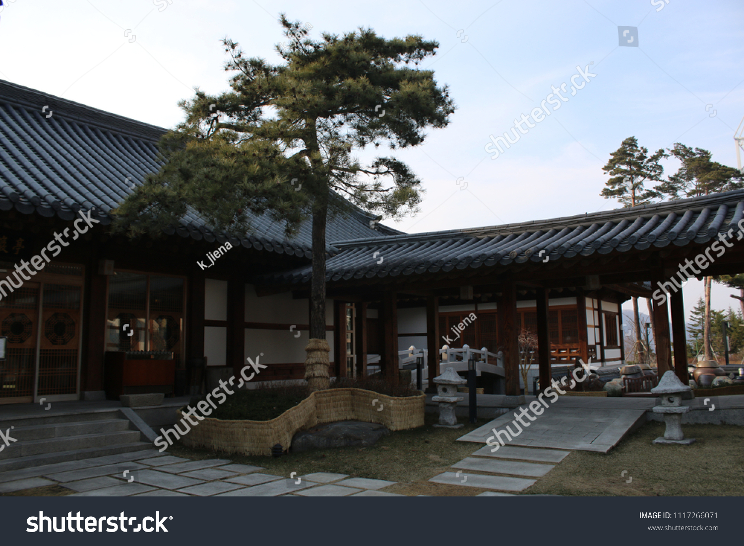 traditional Korean style house, tourist attraction #1117266071