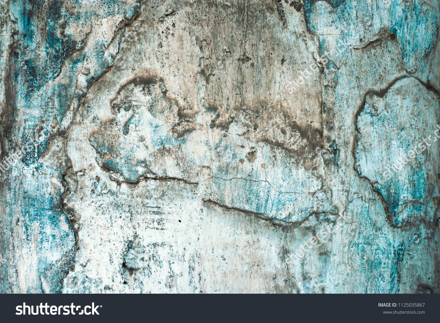 cracked concrete vintage wall background,old wall  #1125035867