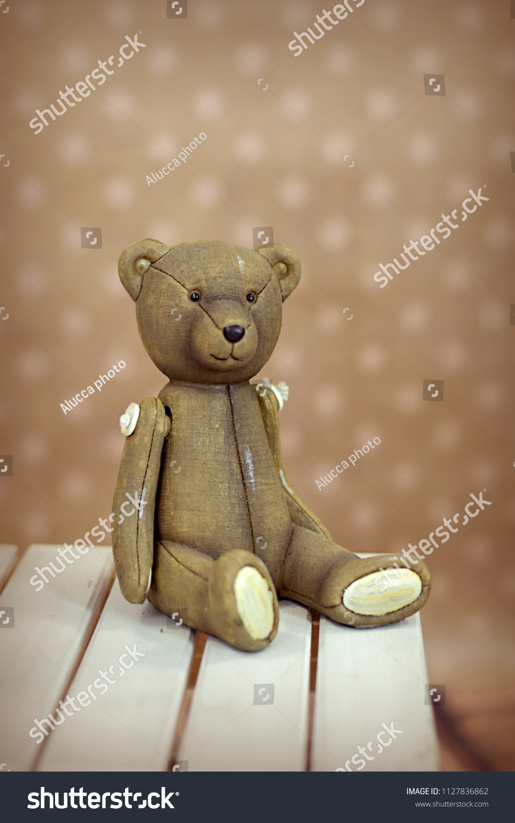 teddy bear and toys #1127836862