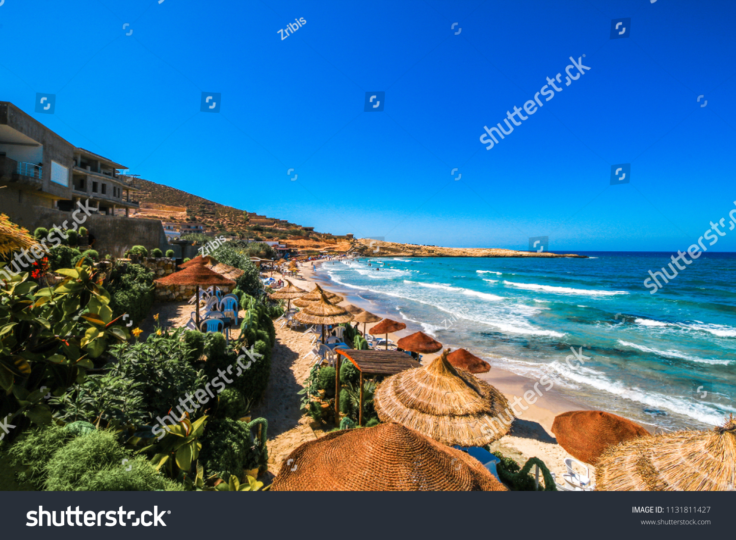 Wonderful landscape of the Tunisian beach. Taken at Hammamet, Tunisia.
Wonderful destination for vacations! #1131811427