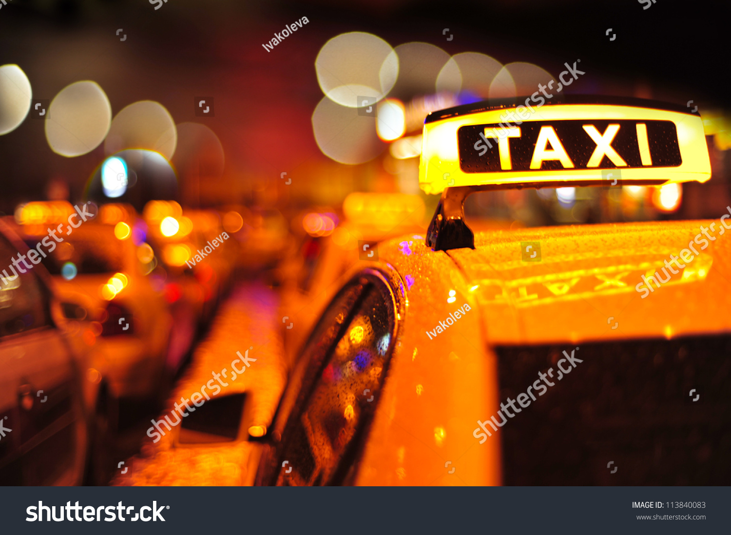 Taxi,Munich #113840083
