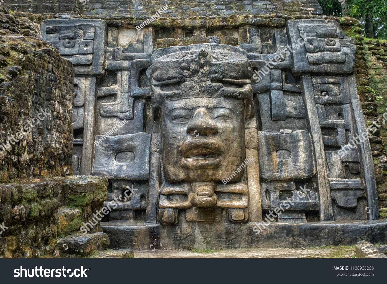 The Mayan ruins of Lamanai.
 #1138965266
