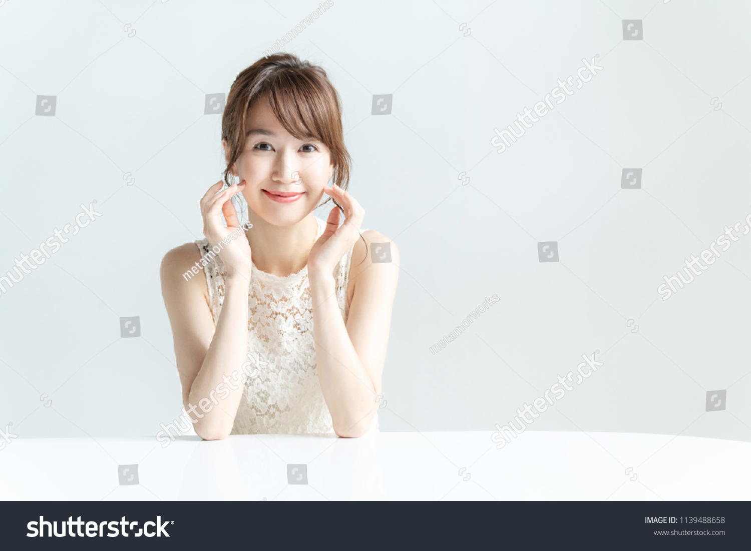 Beauty concept of asian girl. #1139488658