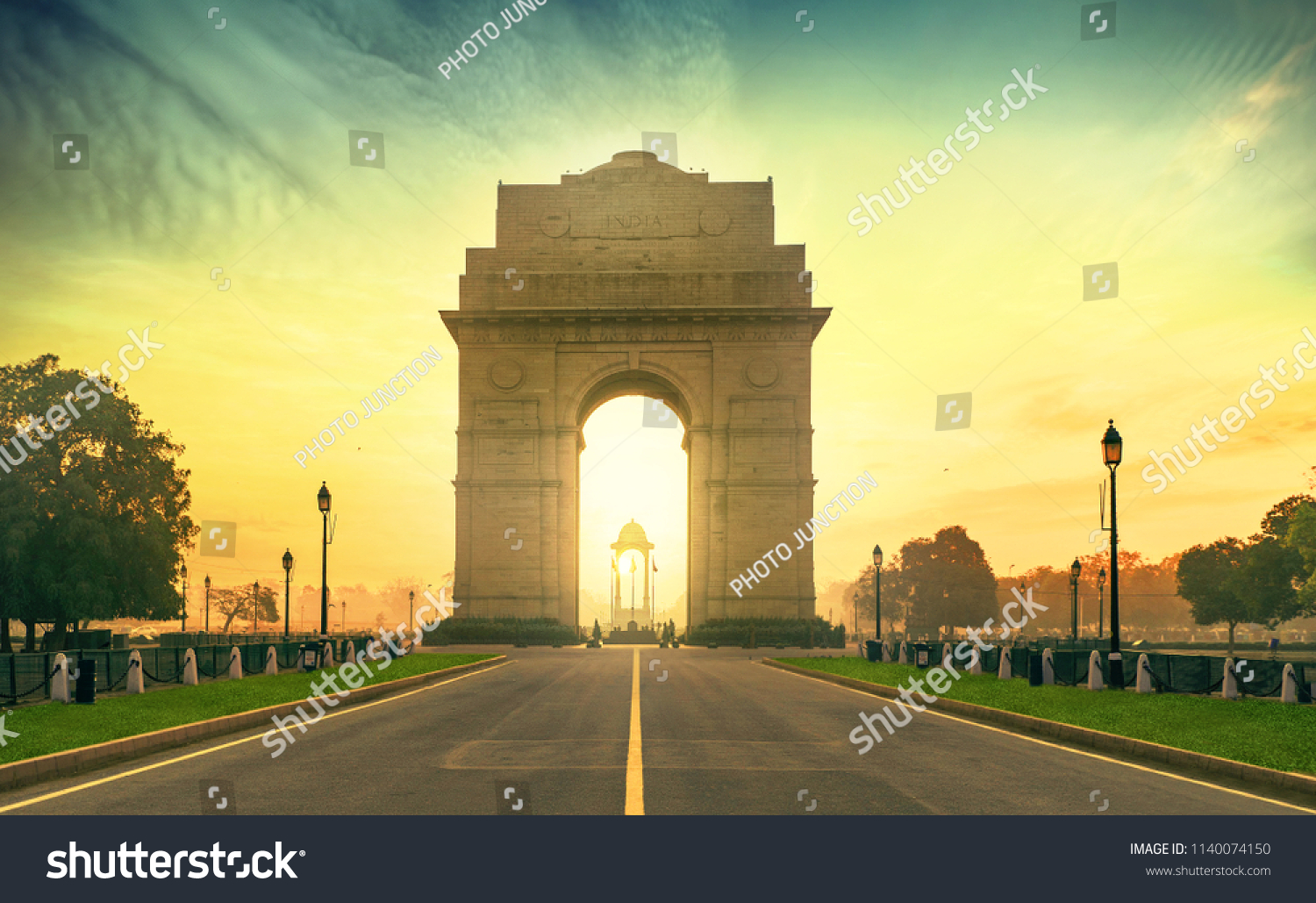 INDIA GATE DELHI #1140074150