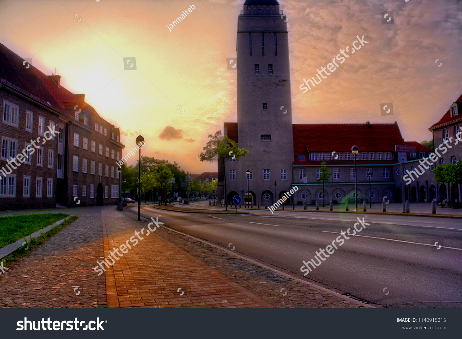 Watertower in Delmenhorst  #1140915215